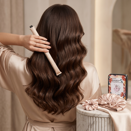 The Satin Overnight Blowout Set